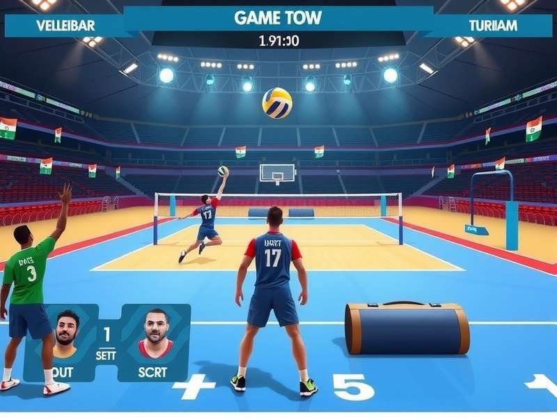 Volley Conquerors IN player customization screen